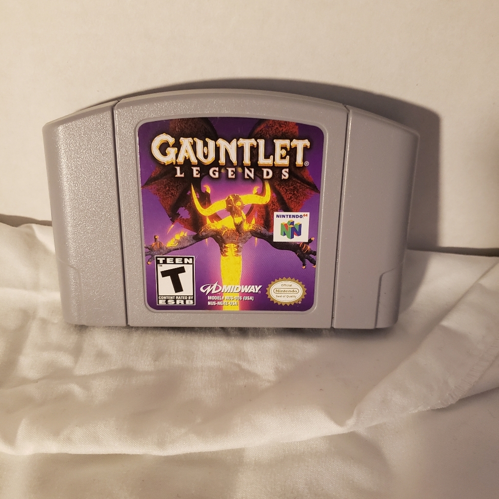 GAUNTLET LEGENDS N64 GAME RARE